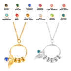Ketting met ronde familiehanger