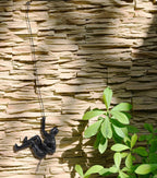 Bergbeklimmer wandsculptuur