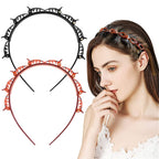 Double bangs haarband