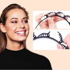 Double bangs haarband