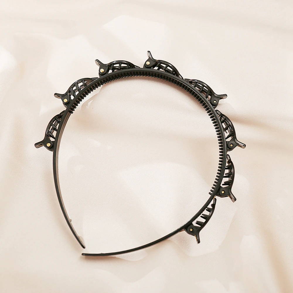 Double bangs haarband – materiaal: Plastic — afbeelding 11