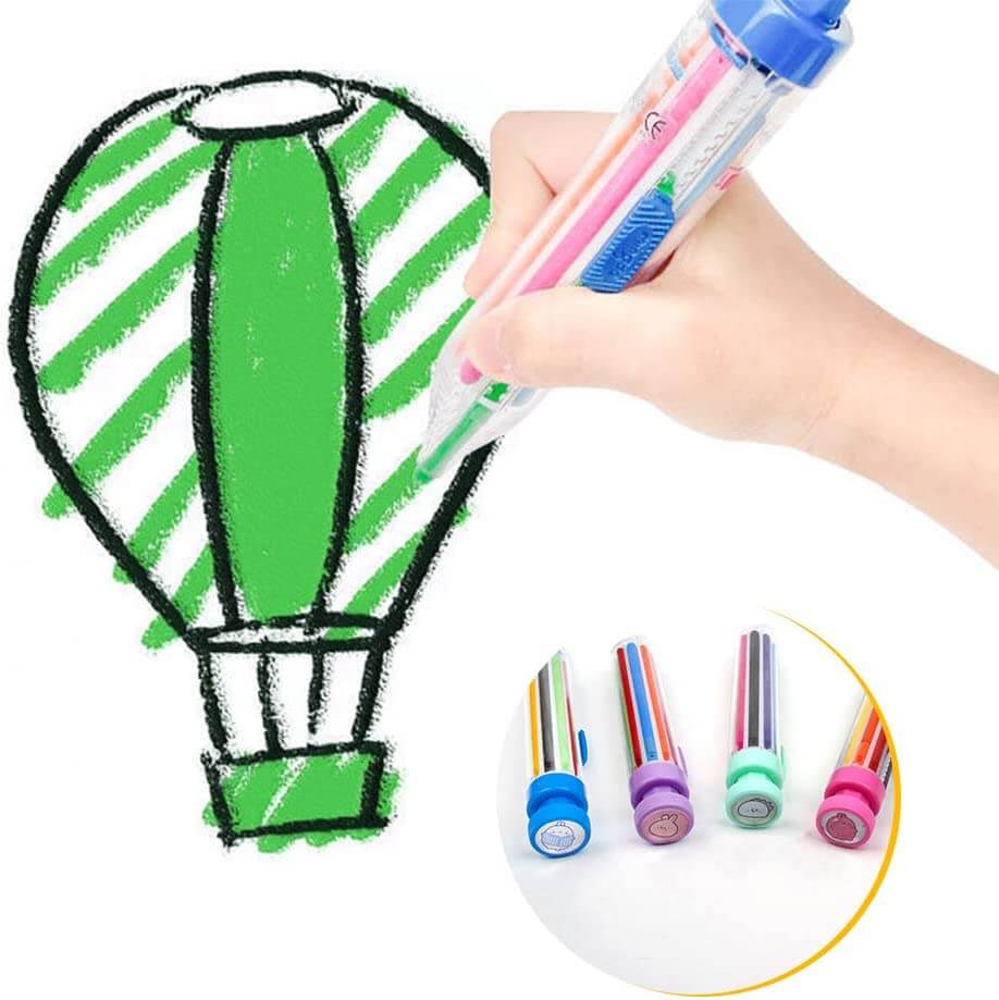 Multicolor kleurpotloden, 8-in-1