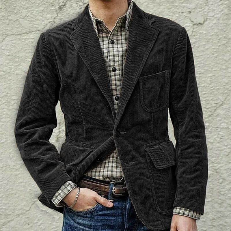 Carlos | Herenblazer van corduroy