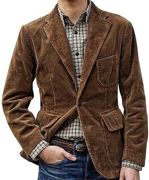 Carlos | Herenblazer van corduroy