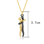 Koppel knuffelen ketting