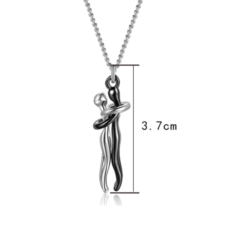 Koppel knuffelen ketting
