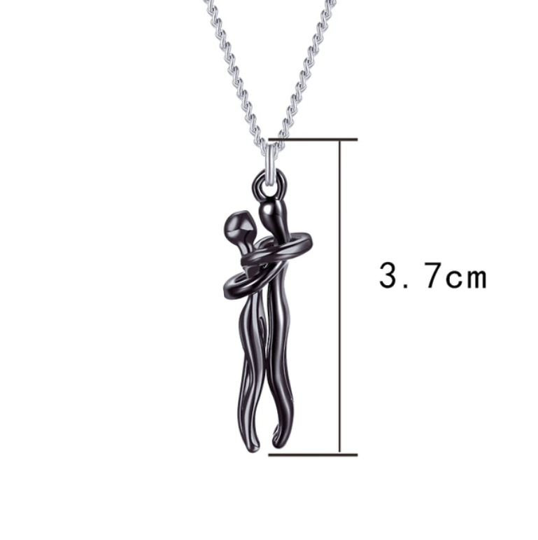 Koppel knuffelen ketting
