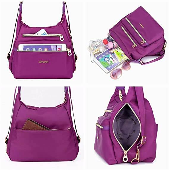 Multifunctionele dubbelzijdige tas