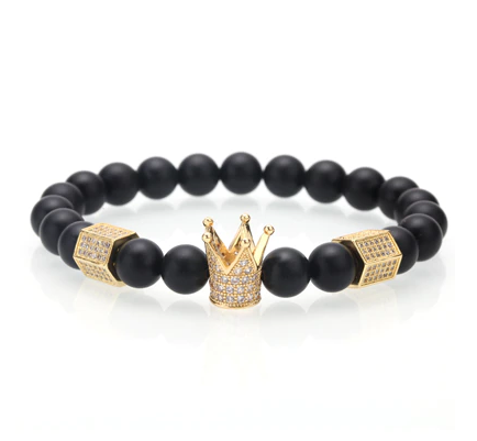 Koninklijke kroon armband – materiaal: Cubic Zirconia — afbeelding 2