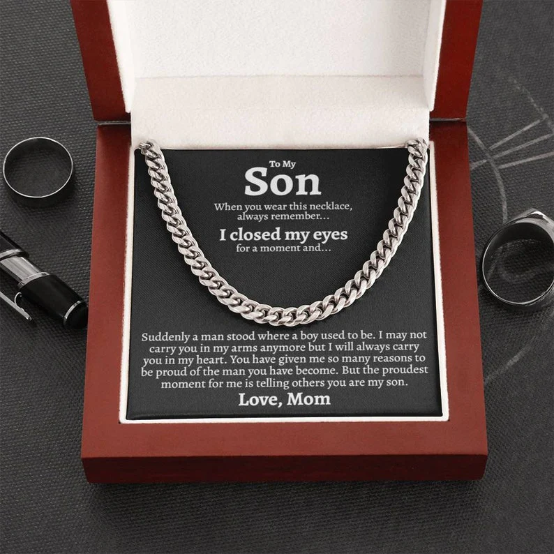 Aan mijn zoon