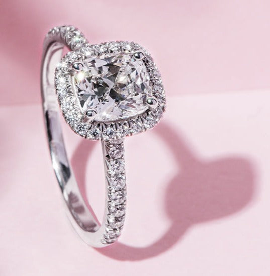 Zilveren eternity ring