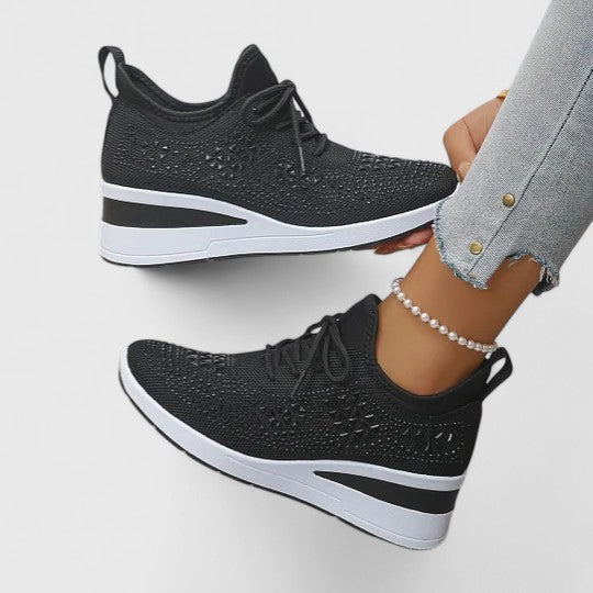 Schoenen met brede teenruimte en zachte demping