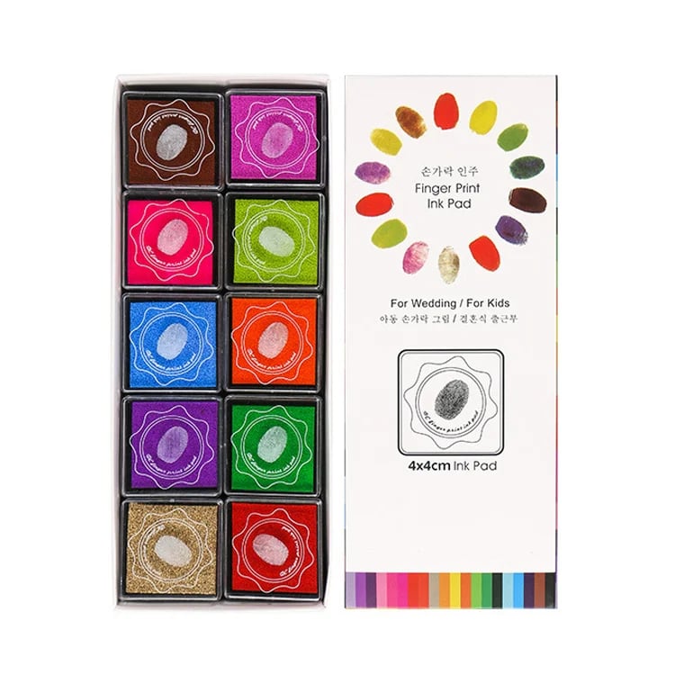 Vingerverfset voor creatief schilderplezier