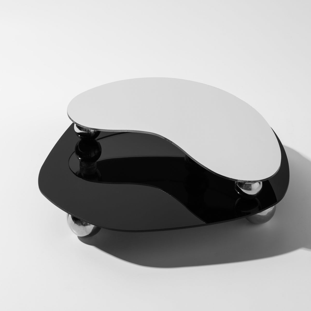Geometrische acryl tray – voor kaarsen en geurstokjes