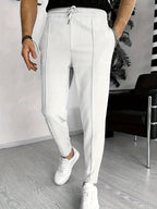 Wafel joggers voor heren