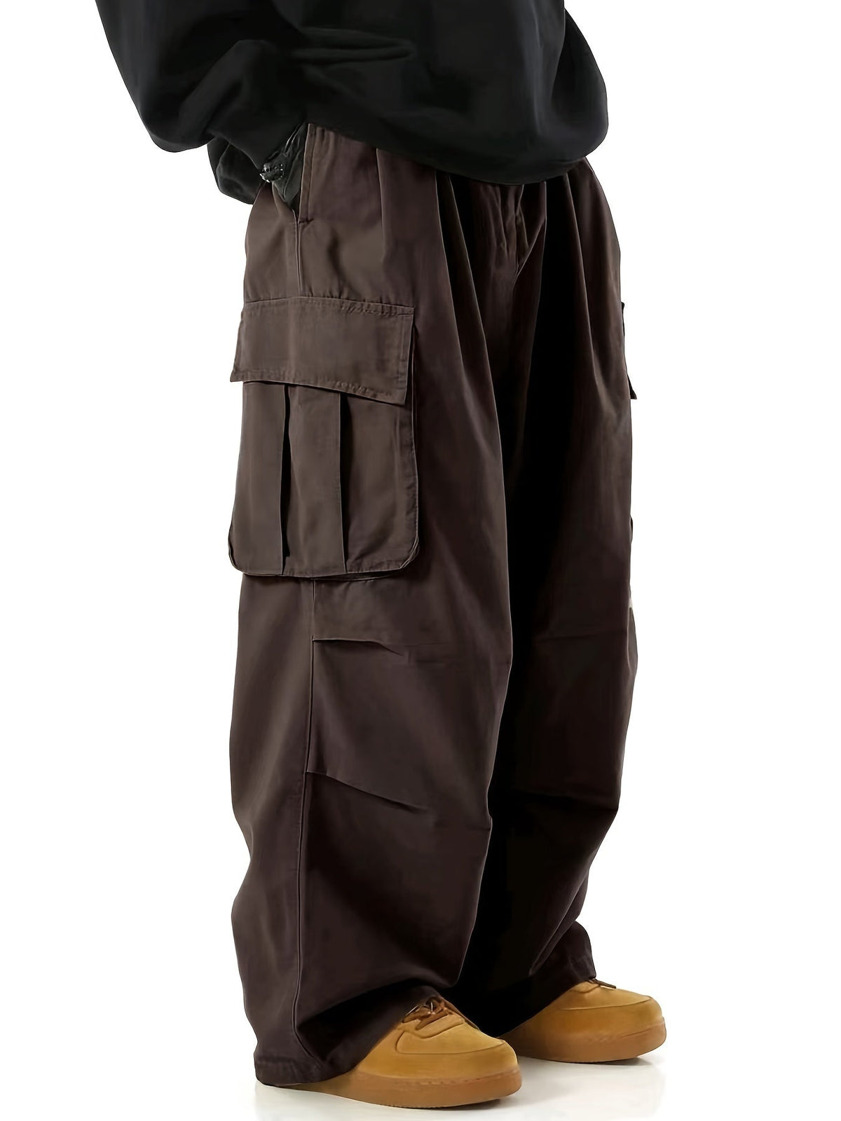 Heren cargo broek met meerdere zakken