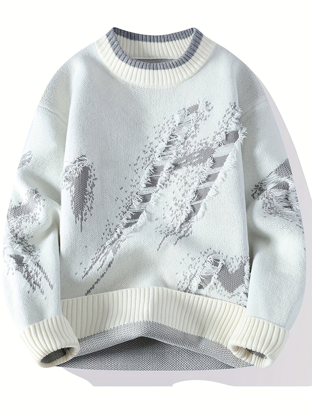 Oversized gebreide trui – Liva