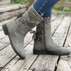 Dames winterlaarzen met fleece voering — afbeelding 11