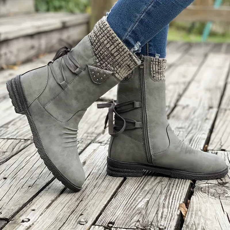 Dames winterlaarzen met fleece voering — afbeelding 11