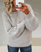 Basic pullover trui