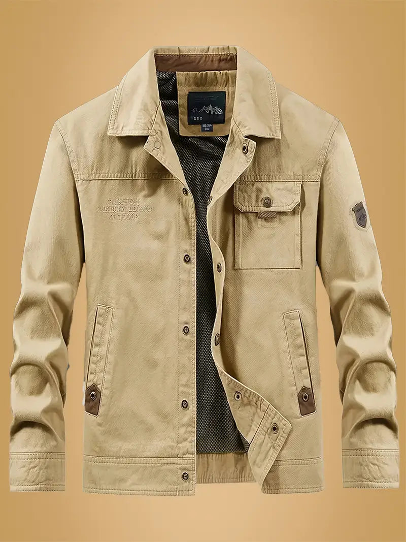 Vintage herenherfstjas — afbeelding 3