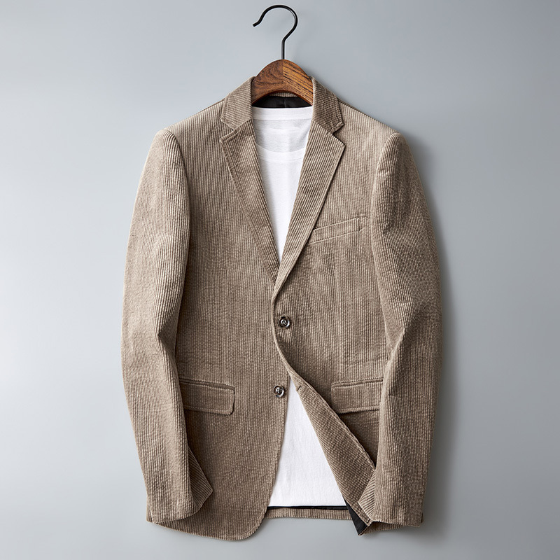 Nette heren ribfluweel blazer