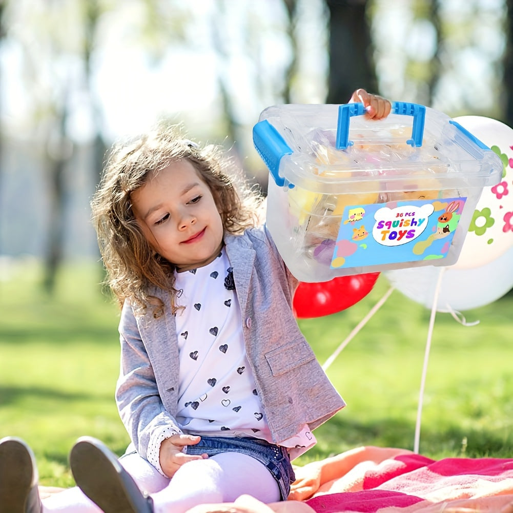 36 schattige squishy dieren speeltjes