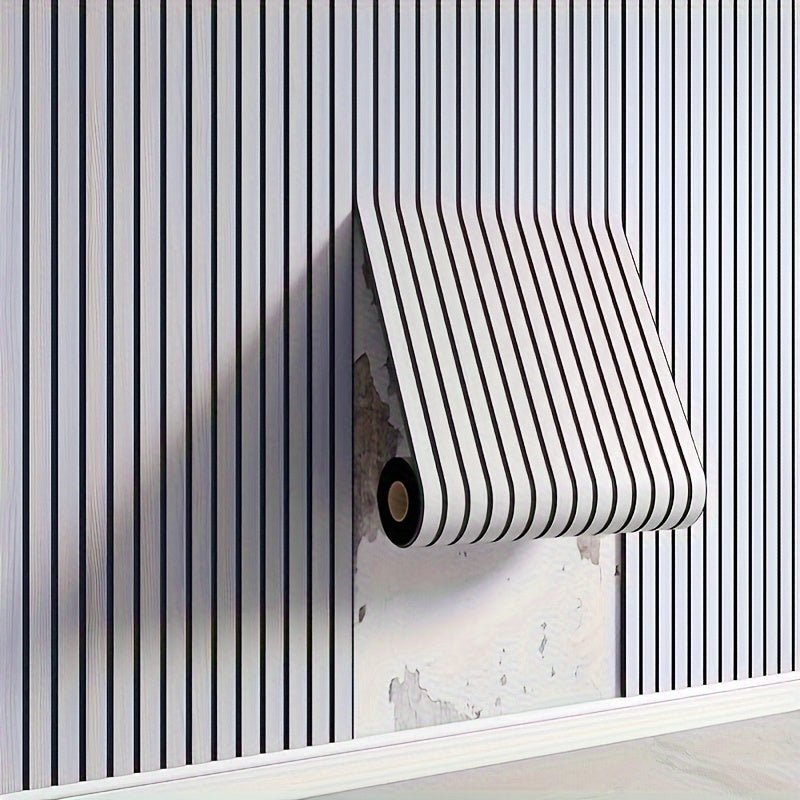 3D zelfklevende wandpanelen met realistische houtlook