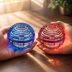 OrbFlyer LED zweefbal boemerang — vliegt terug naar je hand