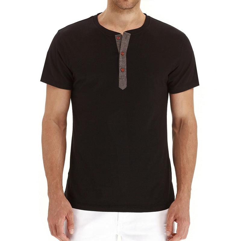 Zomers katoenen heren T-shirt — afbeelding 82