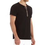 Zomers katoenen heren T-shirt