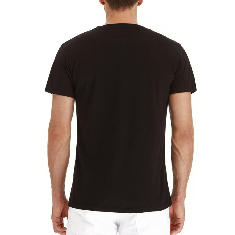 Zomers katoenen heren T-shirt — afbeelding 55