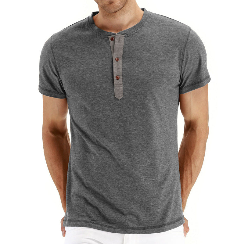 Zomers katoenen heren T-shirt — afbeelding 50