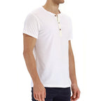 Zomers katoenen heren T-shirt — afbeelding 8