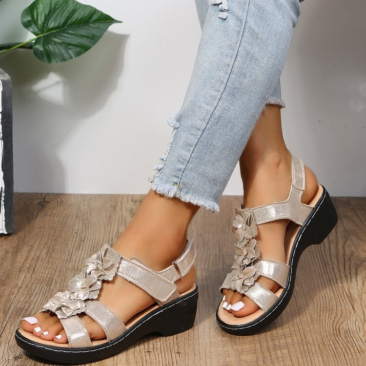 Dames sandalen in zomerse stijl