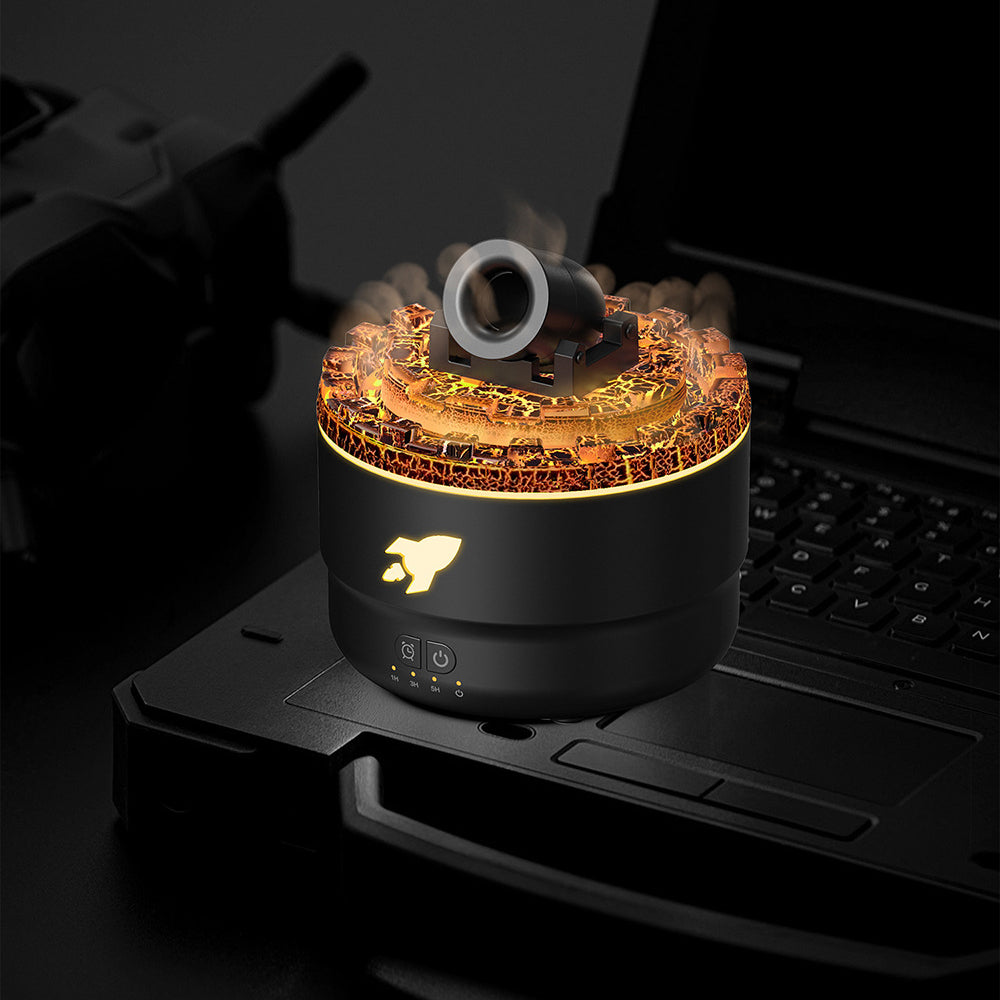 Aroma diffuser en luchtbevochtiger met nachtlamp