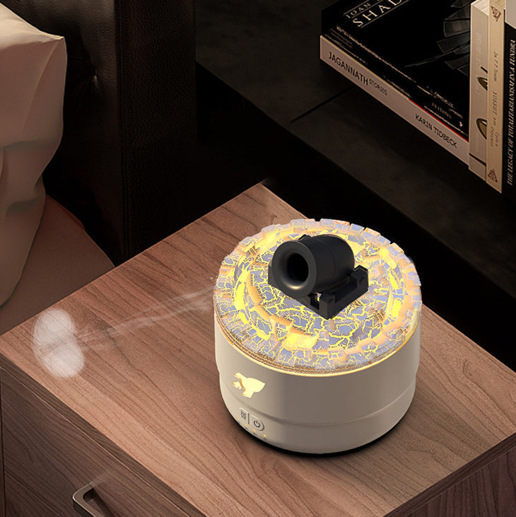 Aroma diffuser en luchtbevochtiger met nachtlamp