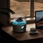 Aroma diffuser en luchtbevochtiger met nachtlamp
