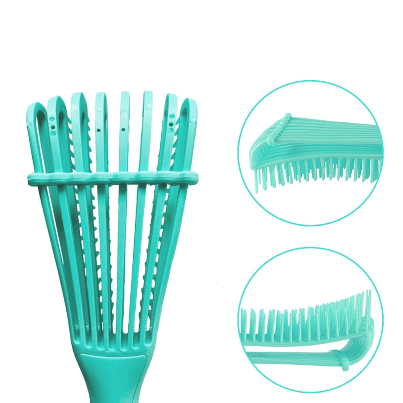 Ontklit haar borstel set