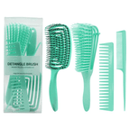 Ontklit haar borstel set