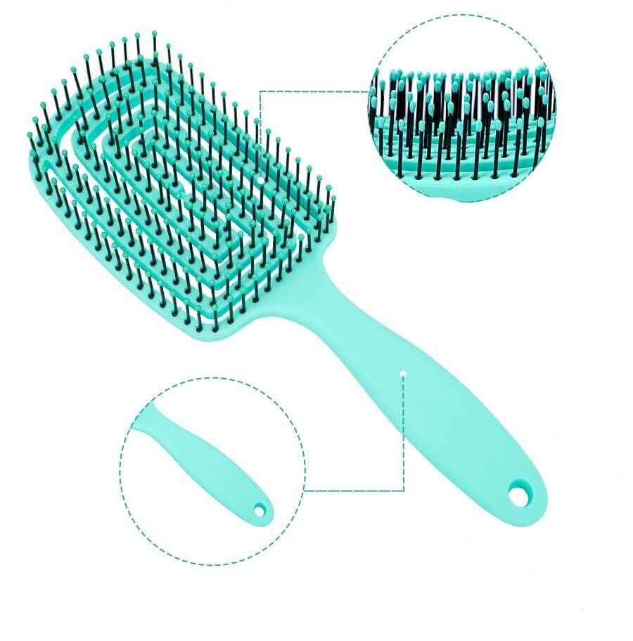 Ontklit haar borstel set