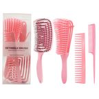 Ontklit haar borstel set