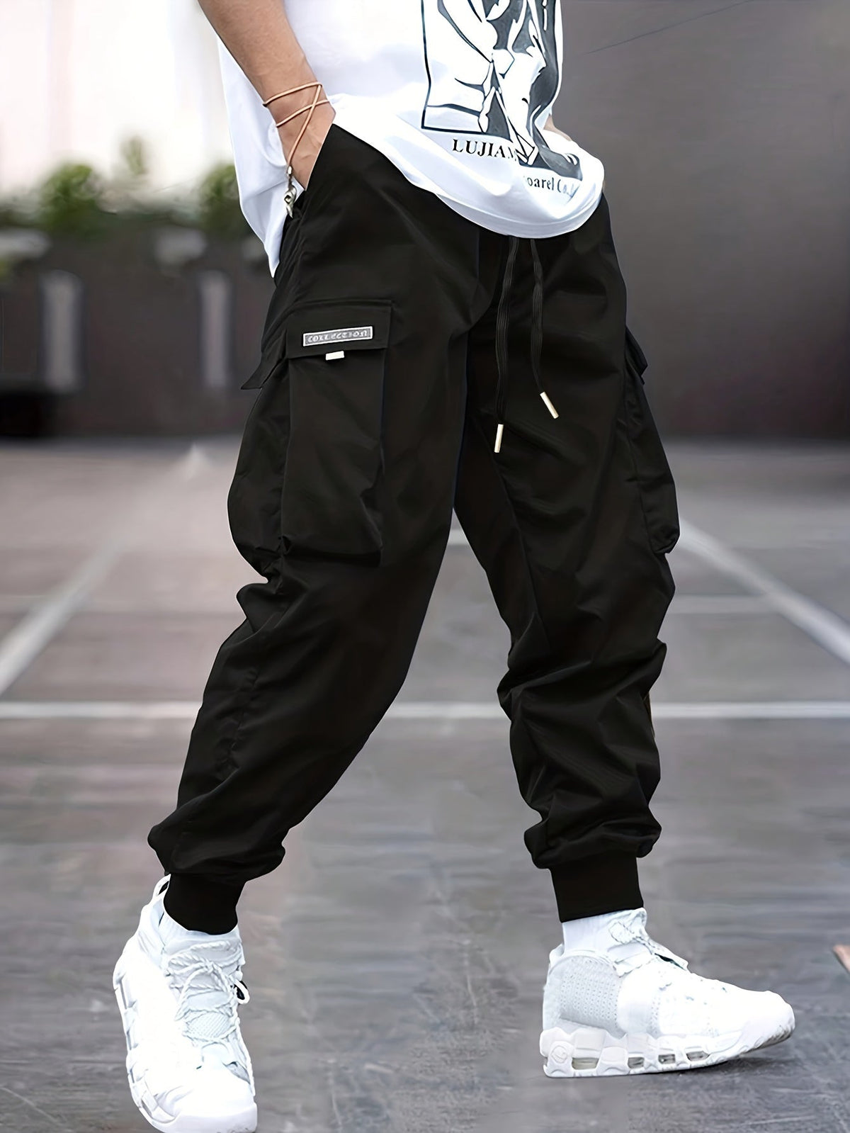 Christopher | Herencargojogger van zacht, ademend materiaal