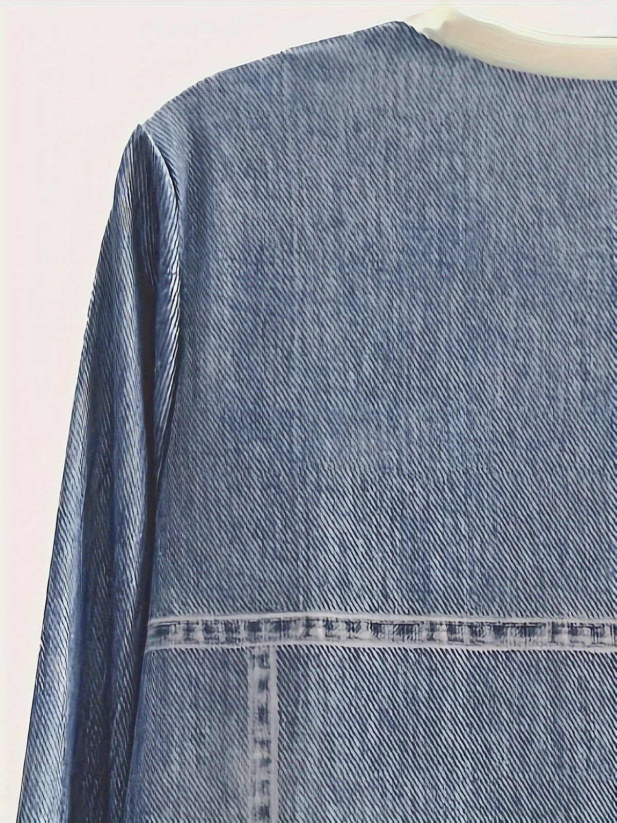 T-shirt met kattenprint en trendy kleurblokdetails