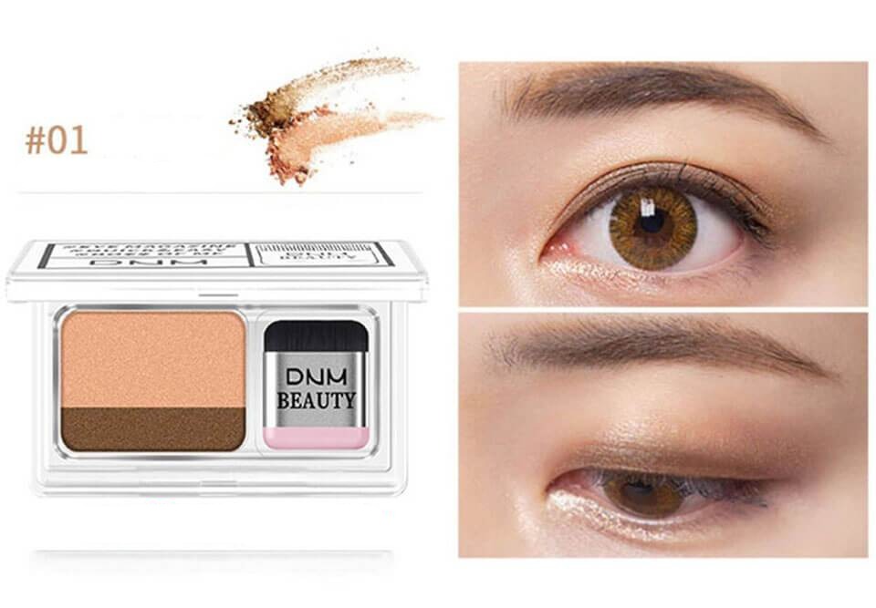 Cosmetiqs | tweekleurige oogschaduw — afbeelding 2