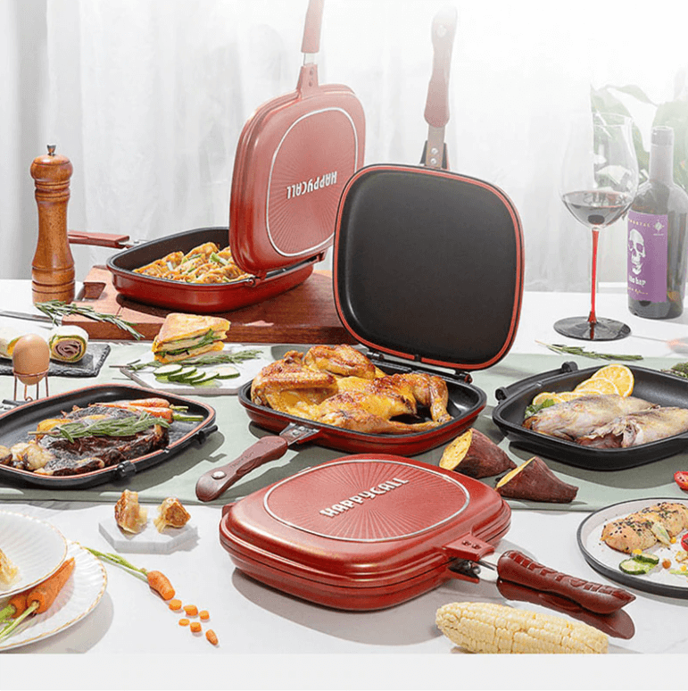 Pro cooking – dubbelzijdige pan