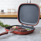 Pro cooking – dubbelzijdige pan