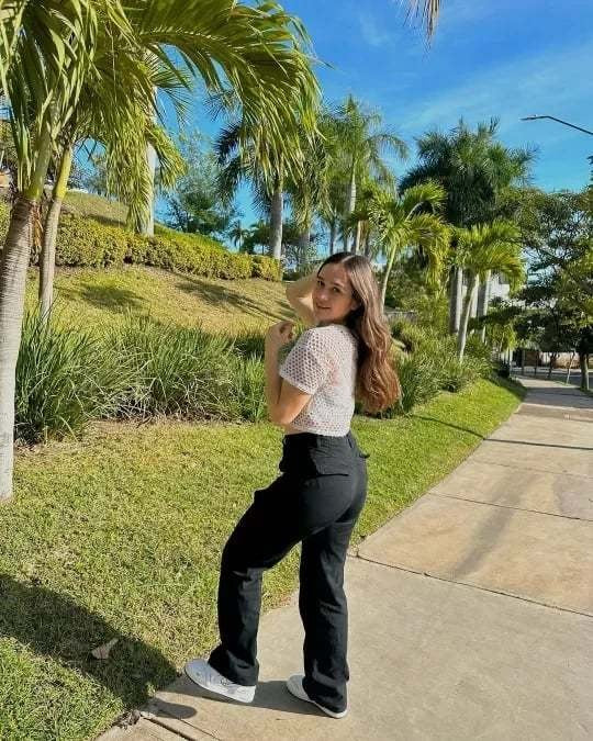 Dames cargo jeans