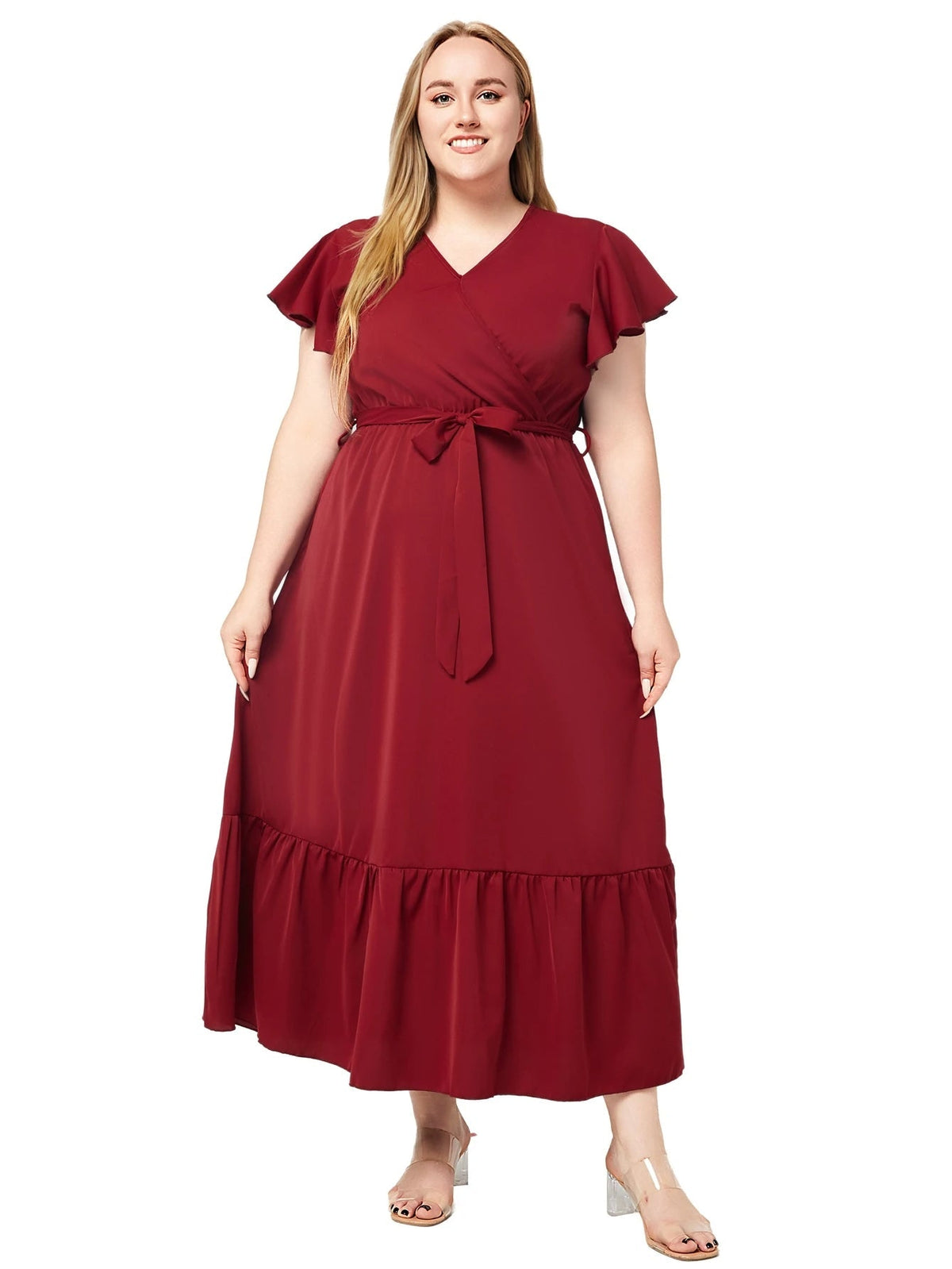 Ruby plus size jurk