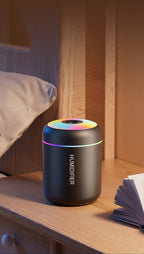Mini luchtbevochtiger met aromatherapie - USB aangedreven - voor auto